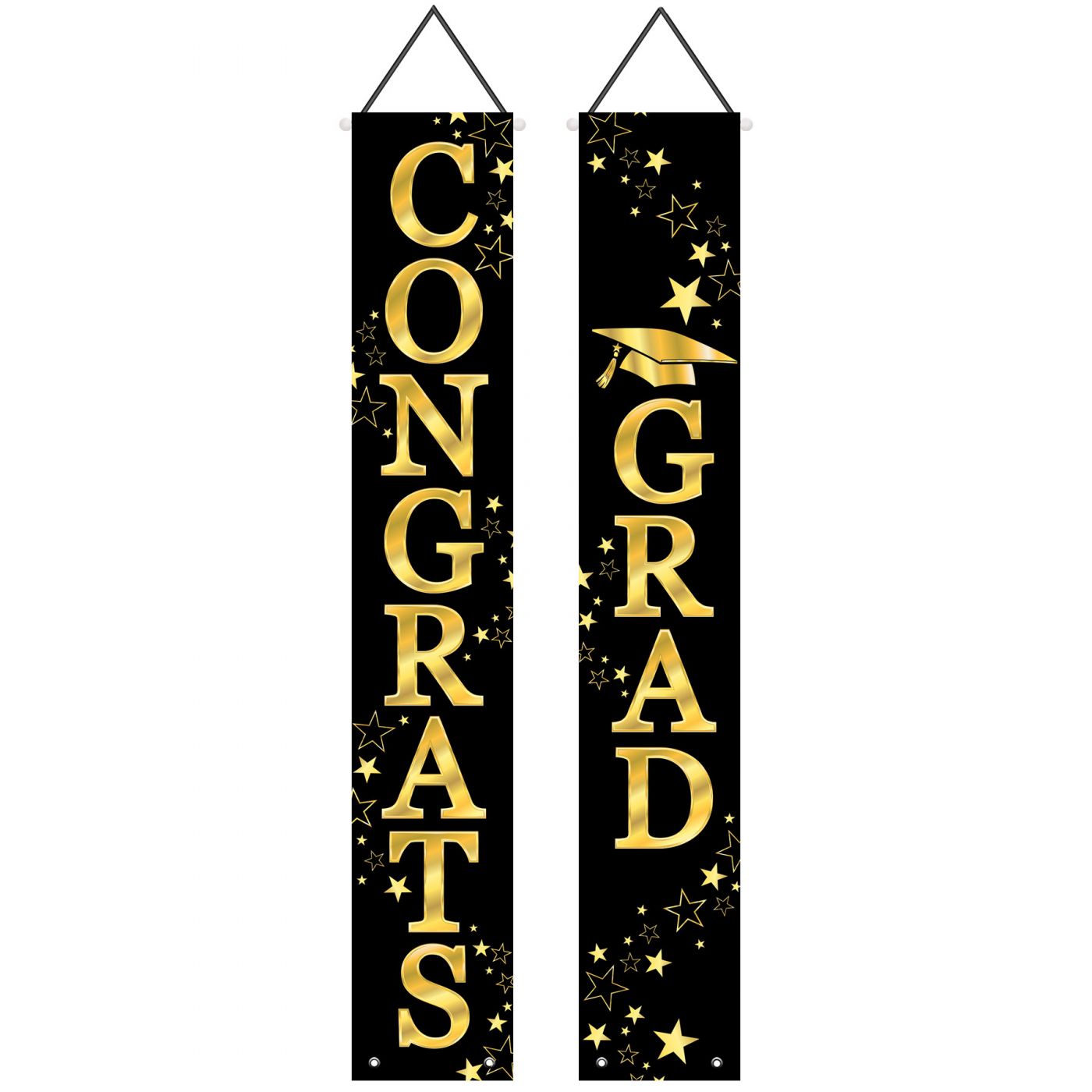 Congrats Grad Fabric Door Panel Set (12) image
