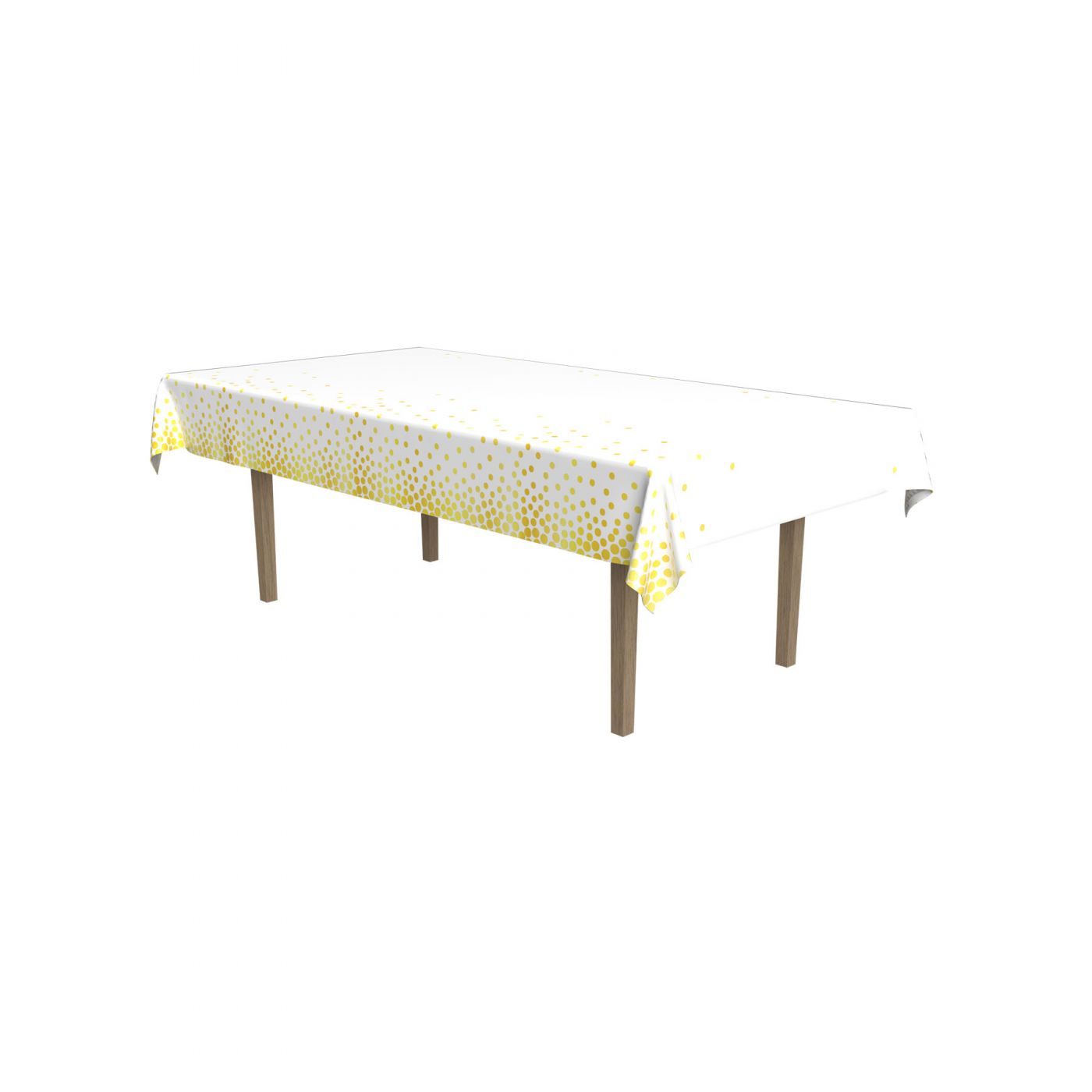 Metallic Polka Dots Tablecover (12) image