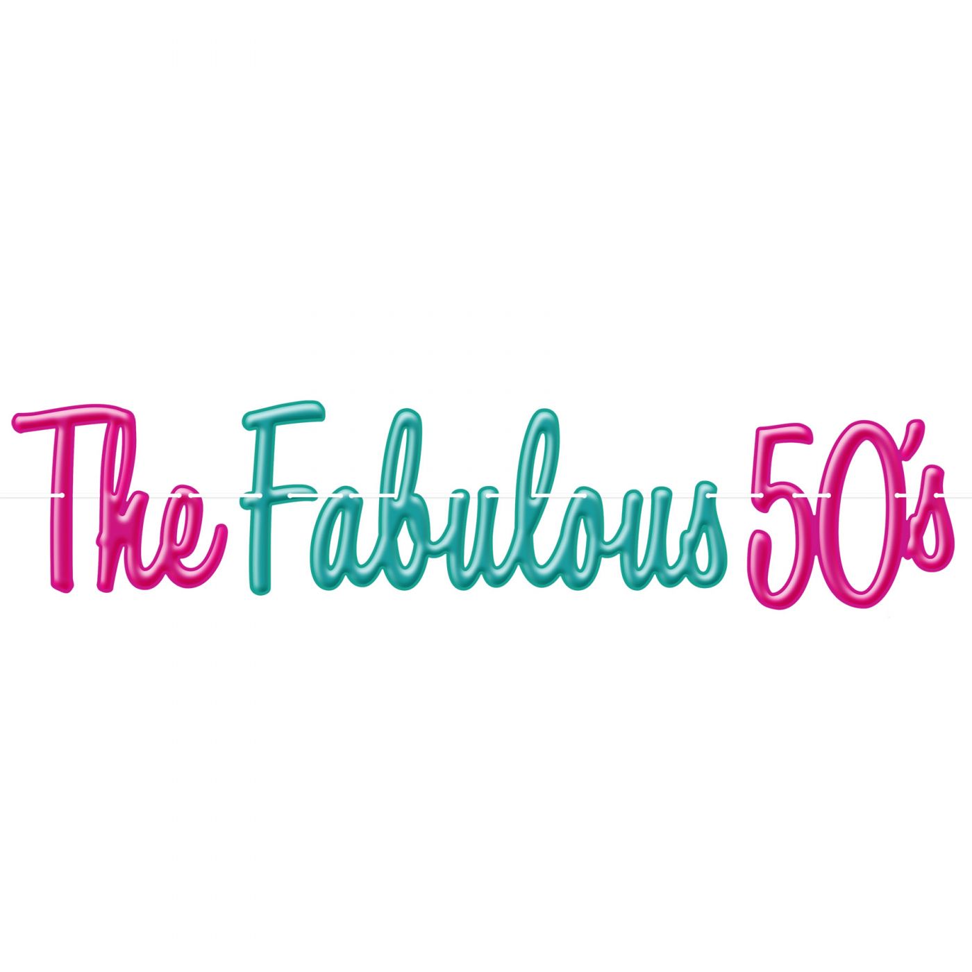 The Fabulous 50's Streamer (12) image