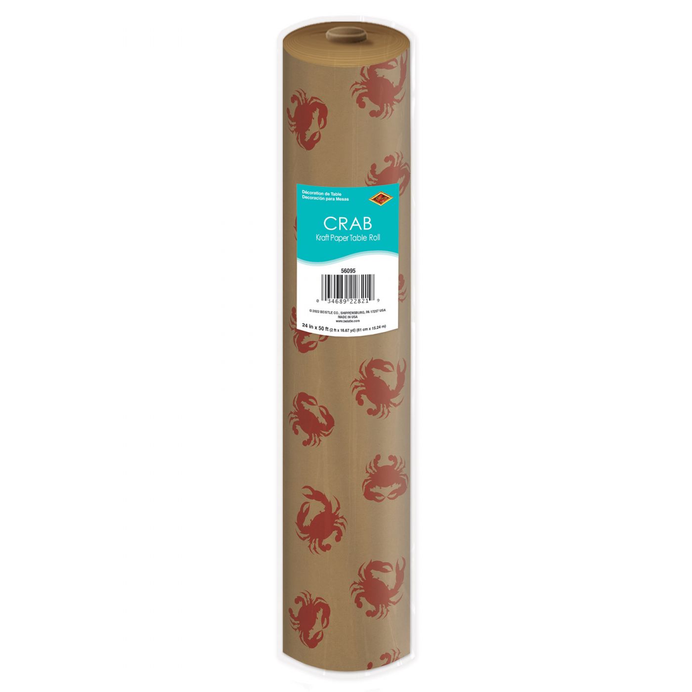 Crab Kraft Paper Table Roll (6) image