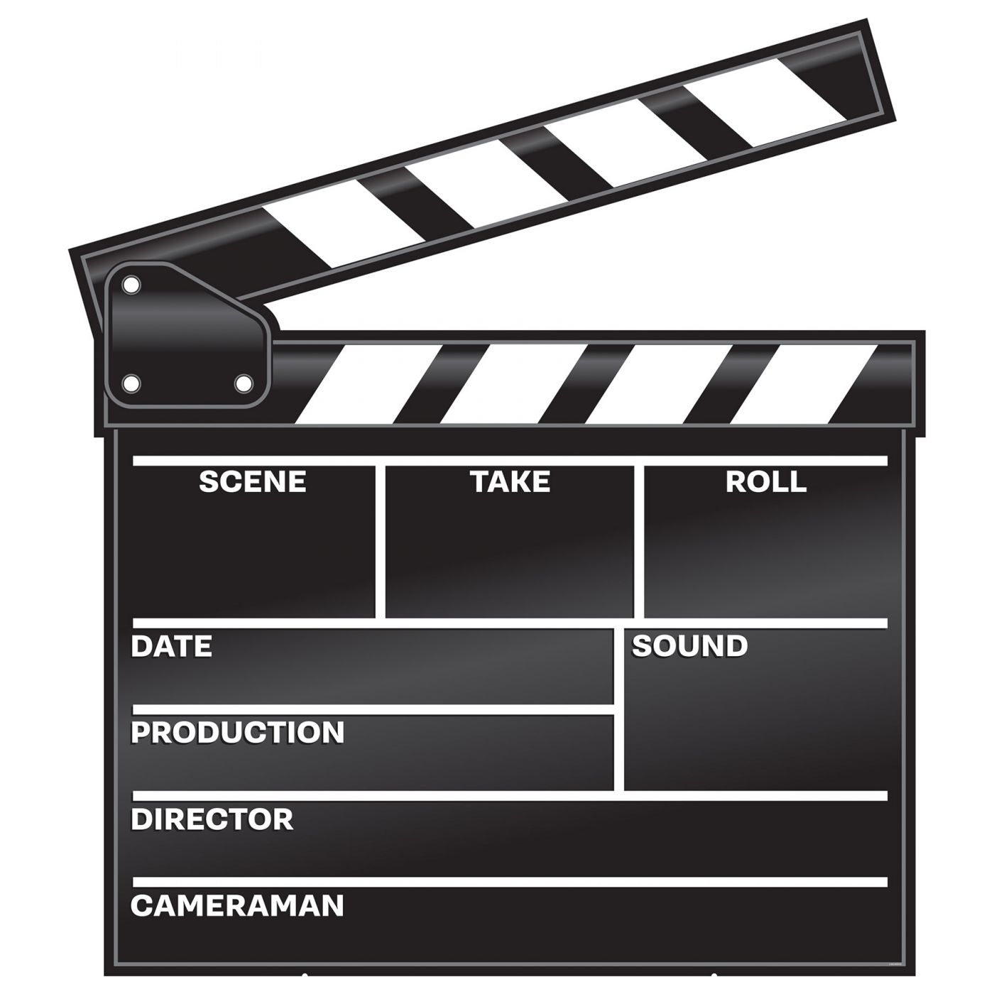 Red Carpet Clapboard Stand-Up (1) image