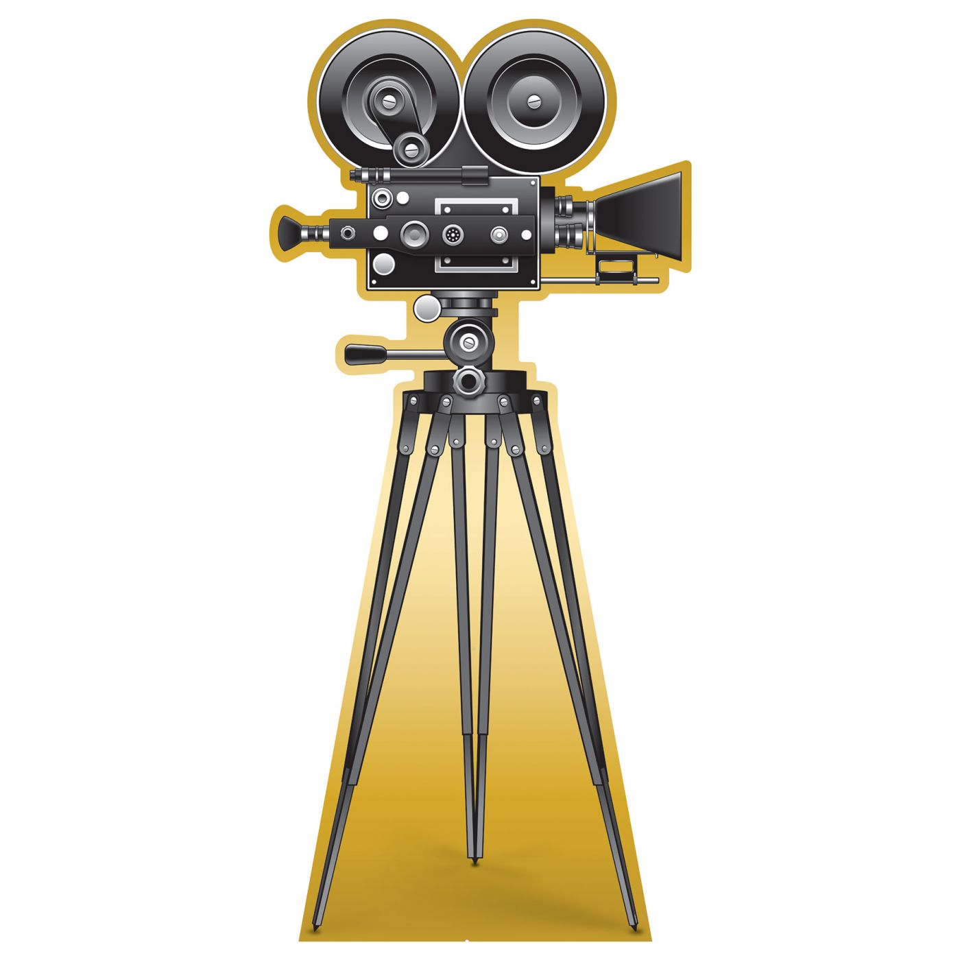 Red Carpet Movie Camera Stand-Up (1) image