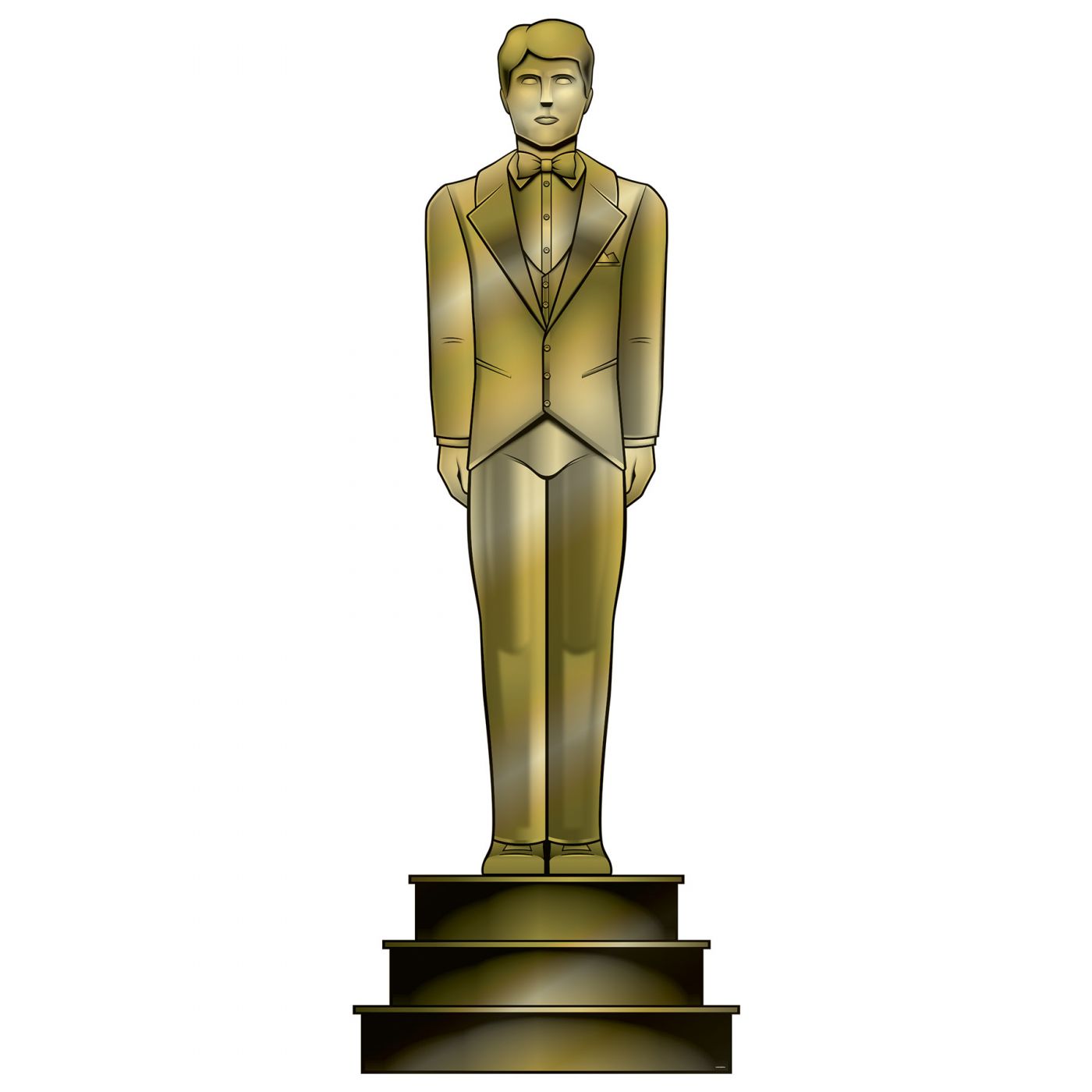 Red Carpet Male Statuette Stand-Up (1) image