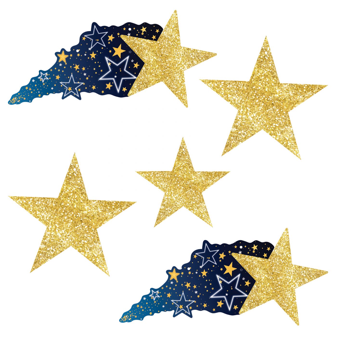 Starry Night Hanging Shooting Stars (1) image