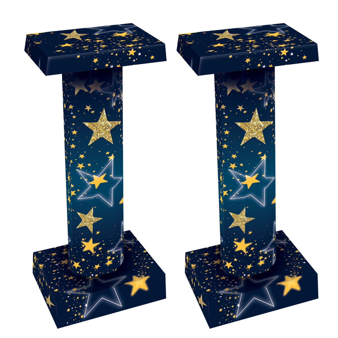 Starry Night 3-D Short Column Props (1) image