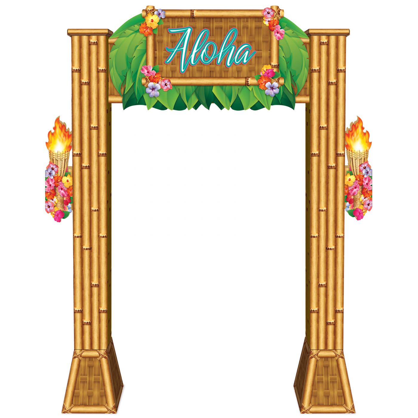 Luau 3-D Archway Prop (1) image