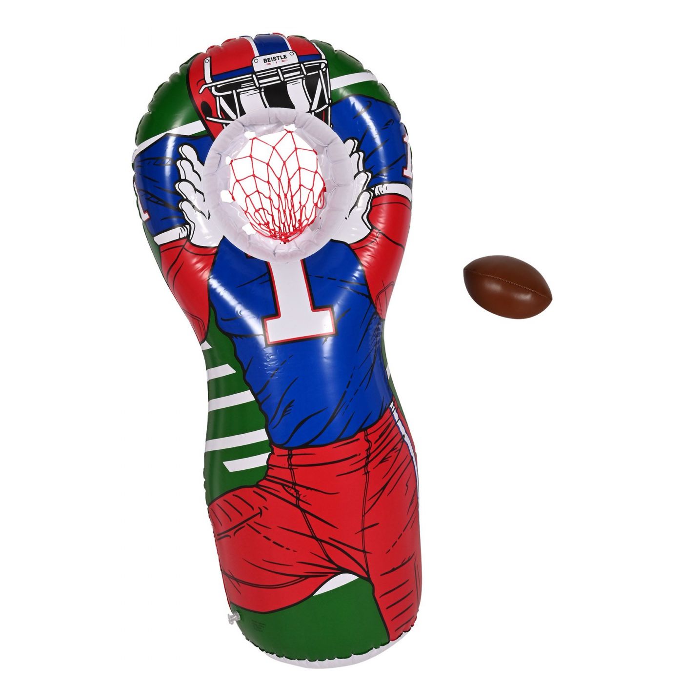 Inflatable Football Player Target Game (1) image