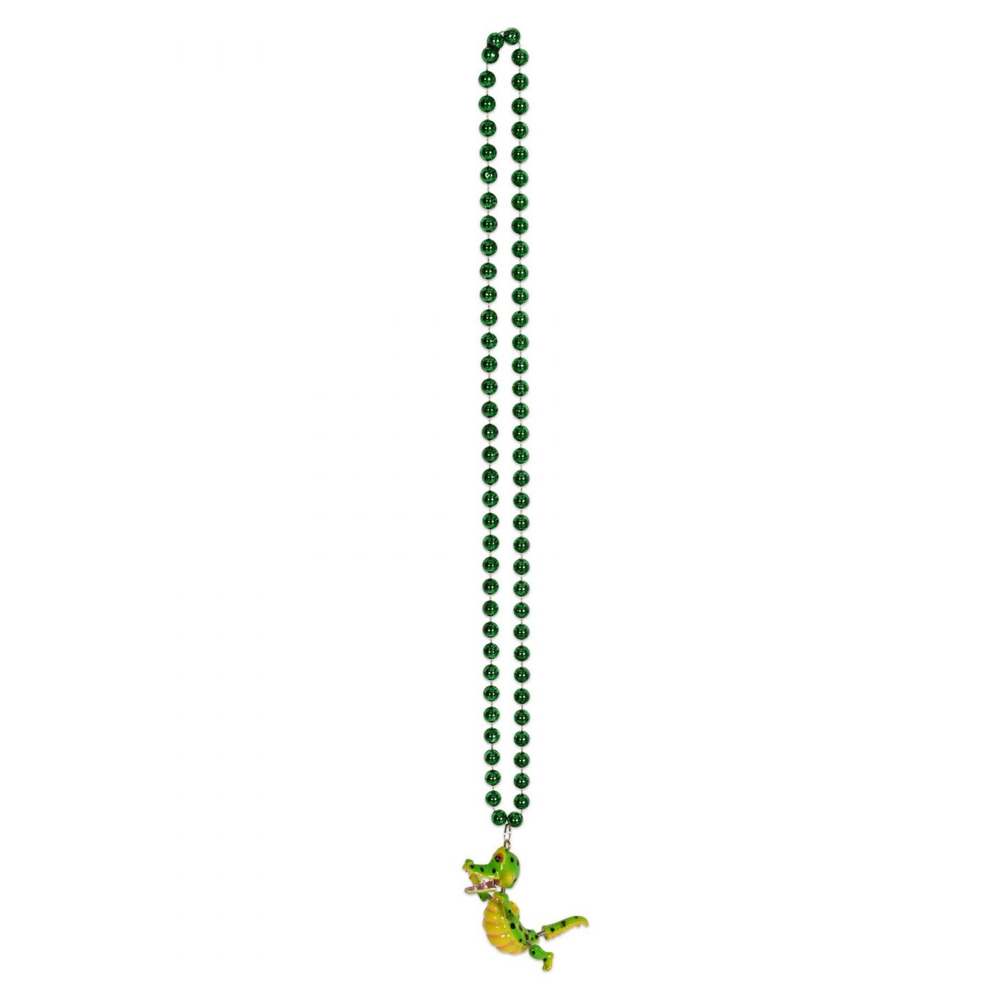 Beads w/Bobble Alligator Medallion (12) image