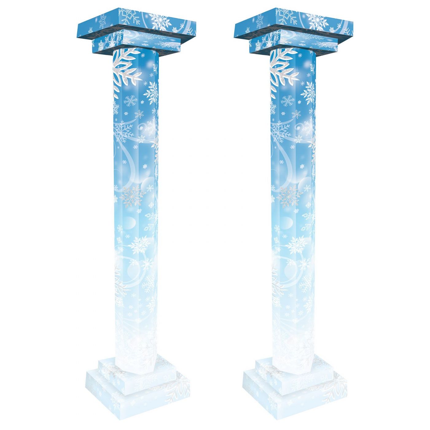 Winter Wonderland 3-D Tall Column Props (1) image
