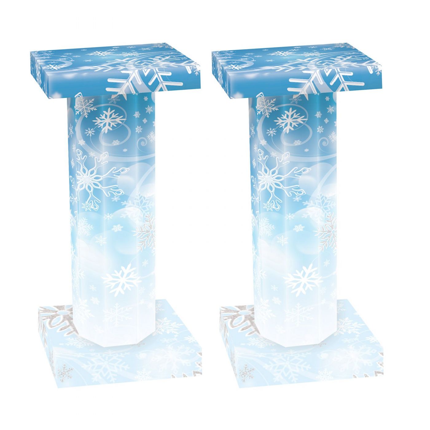 Winter Wonderland 3-D Short Column Props (1) image