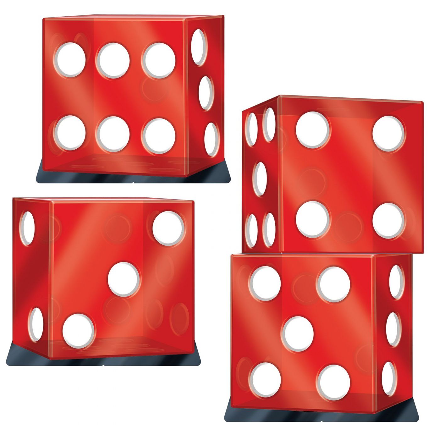 Casino Dice Stand-Ups (1) image