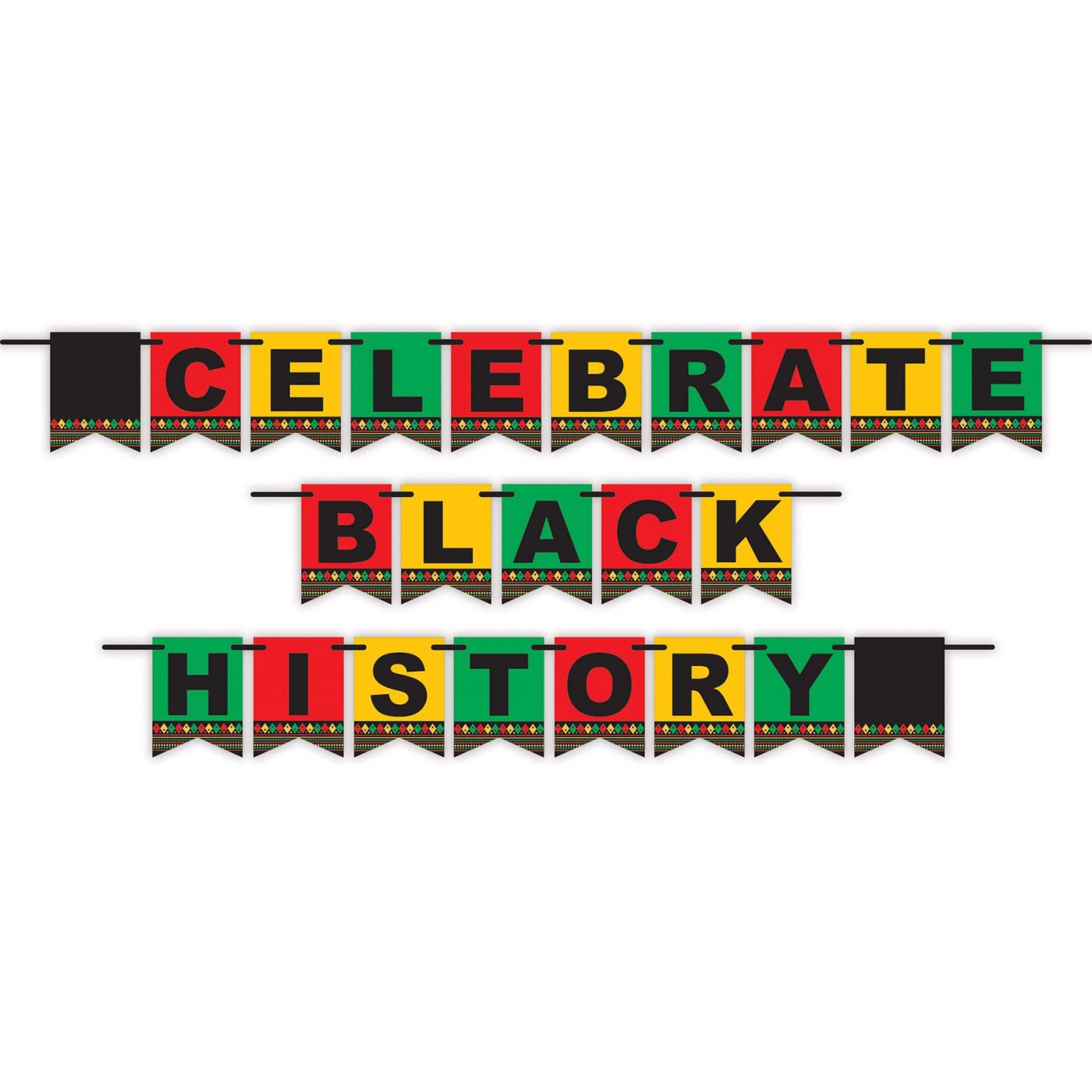 Celebrate Black History Streamer (12) image