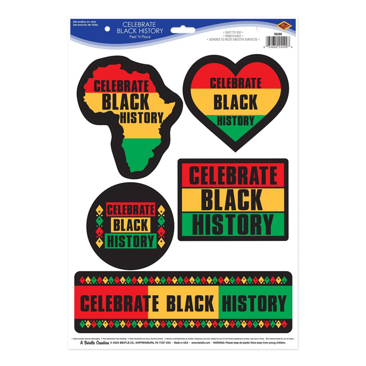 Celebrate Black History Peel 'N Place (12) image