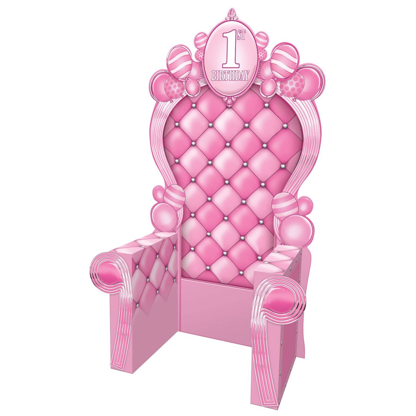 3-D 1st Birthday Throne Prop (4) image