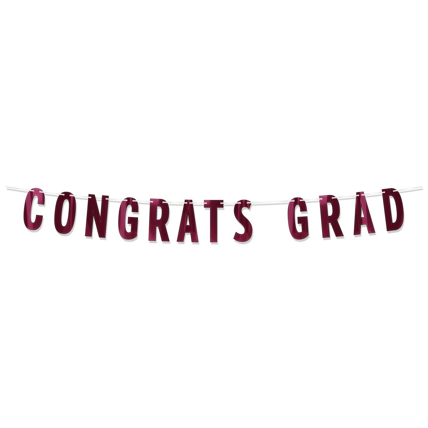 Foil Congrats Grad Streamer (12) image