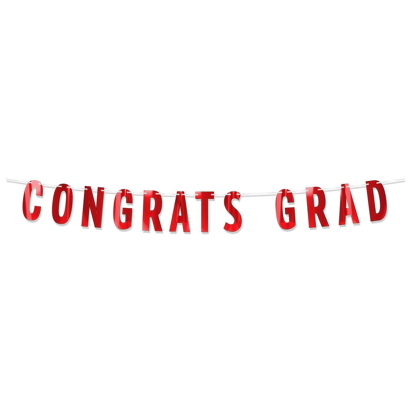 Foil Congrats Grad Streamer (12) image
