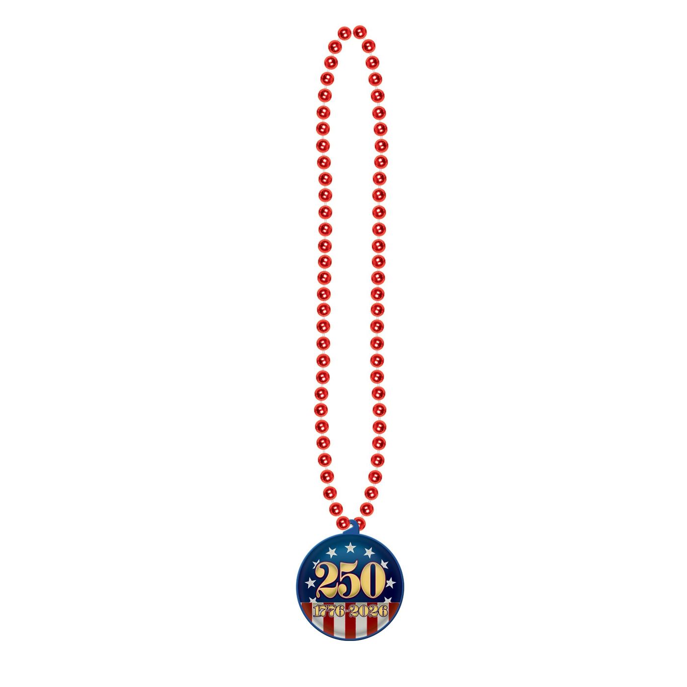 Beads w/Semiquincentennial Medallion (12) image