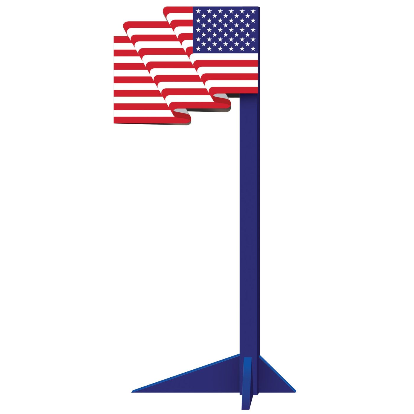 3-D American Flag Prop (4) image