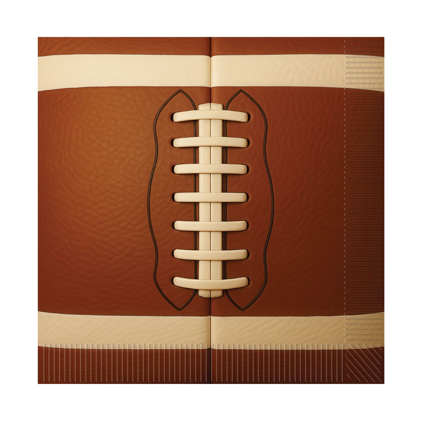 Football Luncheon Napkins (12) image