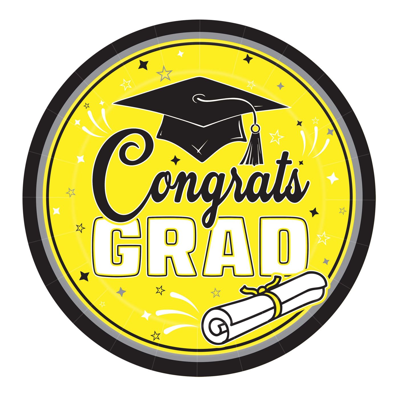 Congrats Grad Plates (12) image