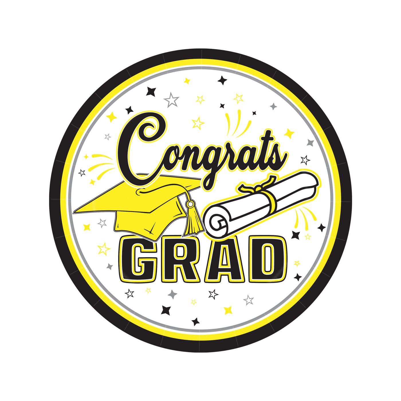 Congrats Grad Plates (12) image