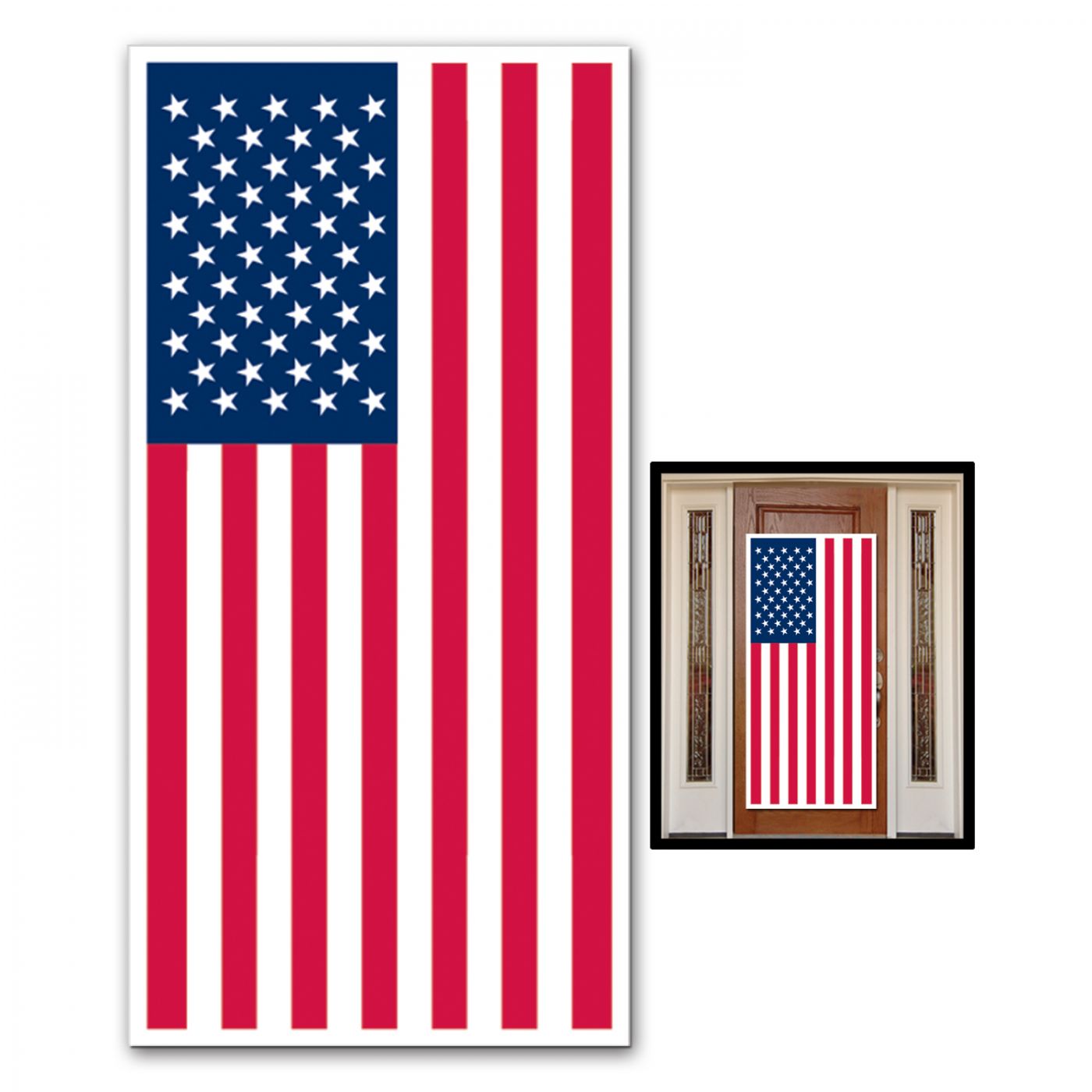 Image of American Flag Door Cover (12)