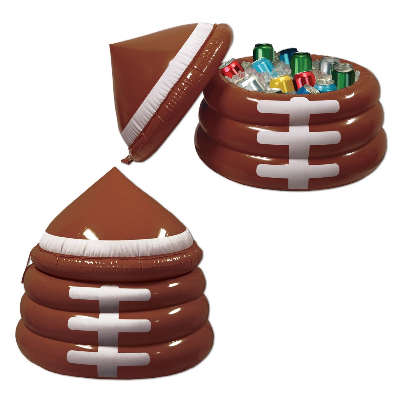 Inflatable Football Cooler (1) image