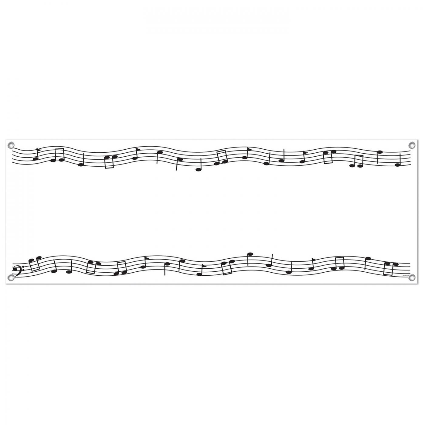 Musical Notes Sign Banner image