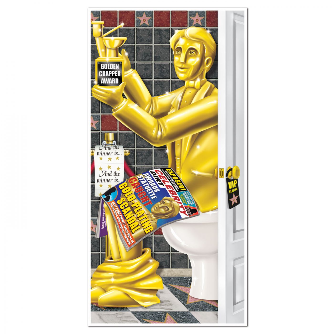 Image of Awards Night Restroom Door Cover (12)