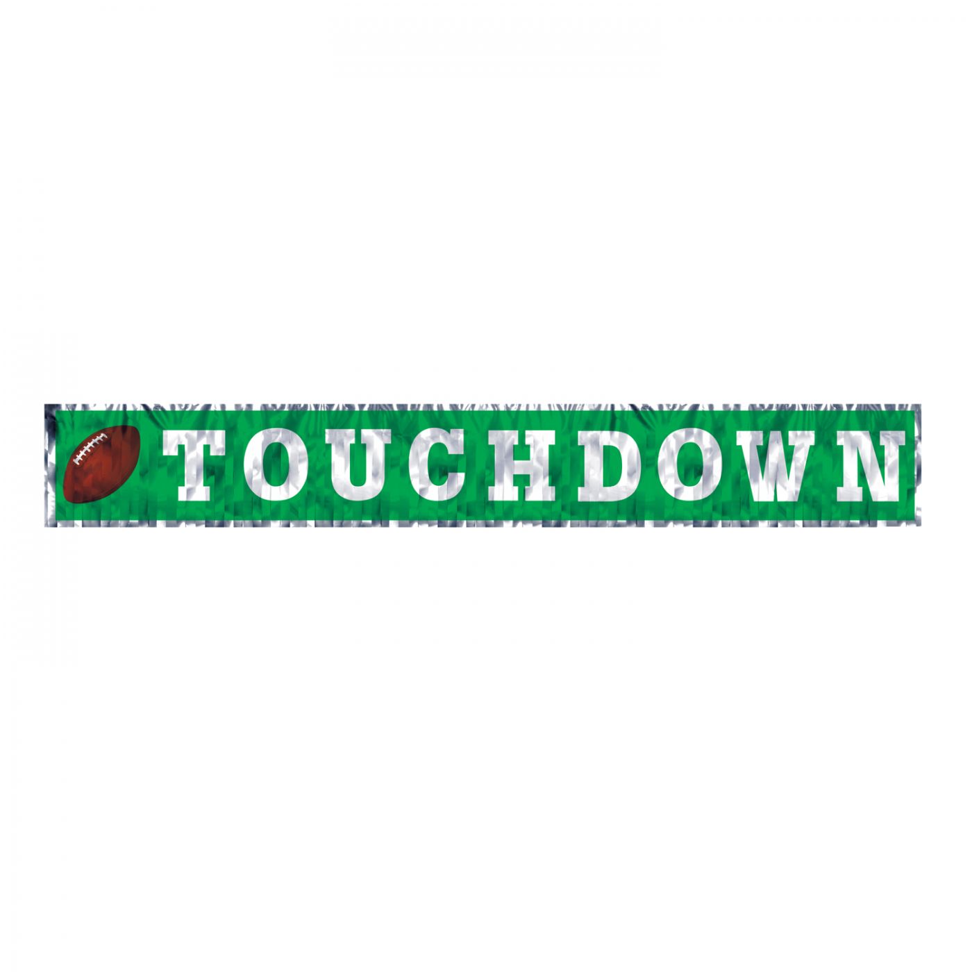 Metallic Touchdown Fringe Banner (12) image
