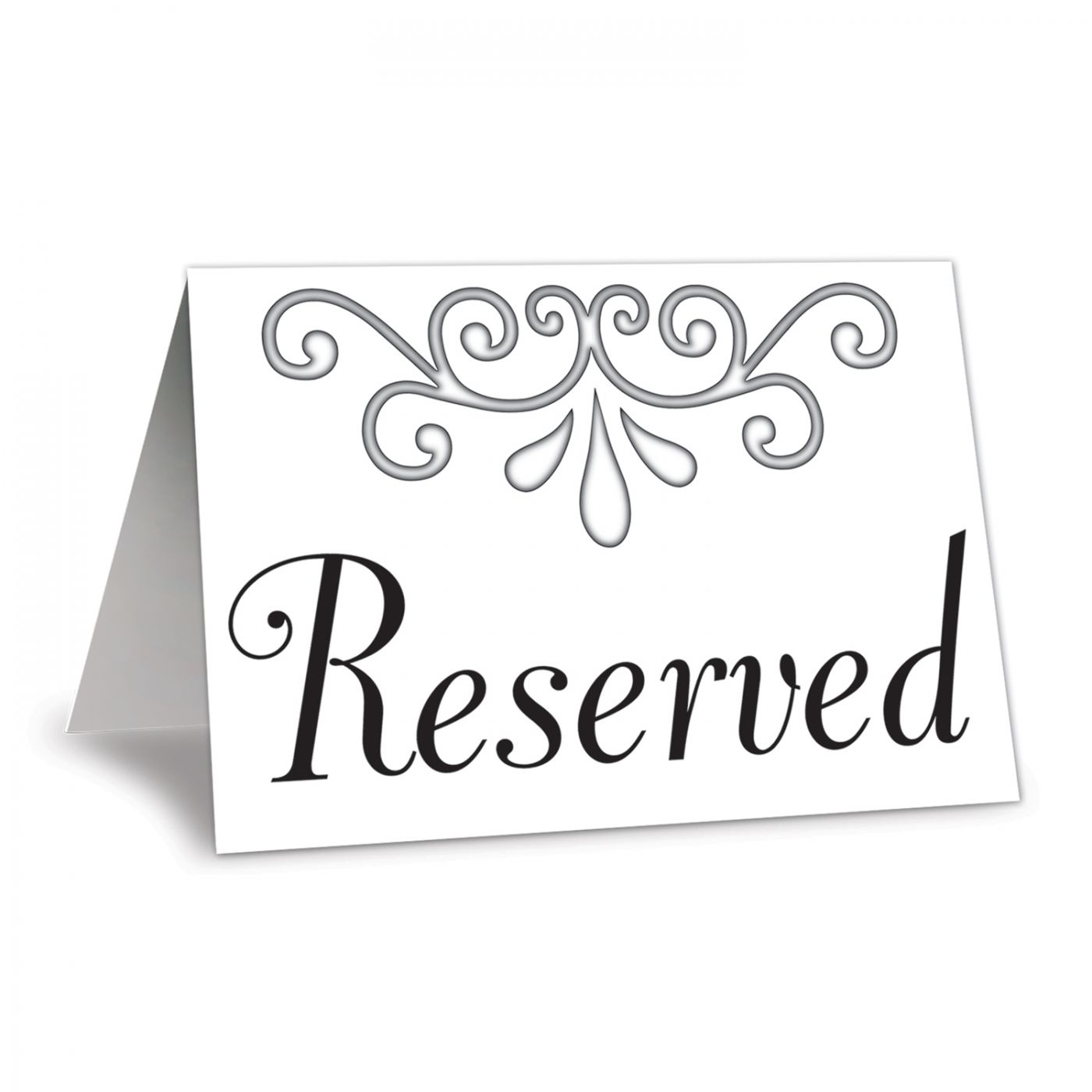 Reserved Table Cards (12) image