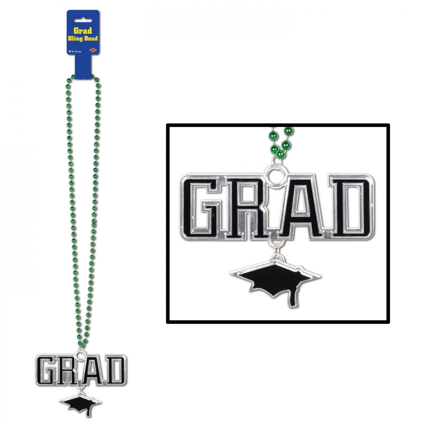Image of Beads w/Grad Medallion