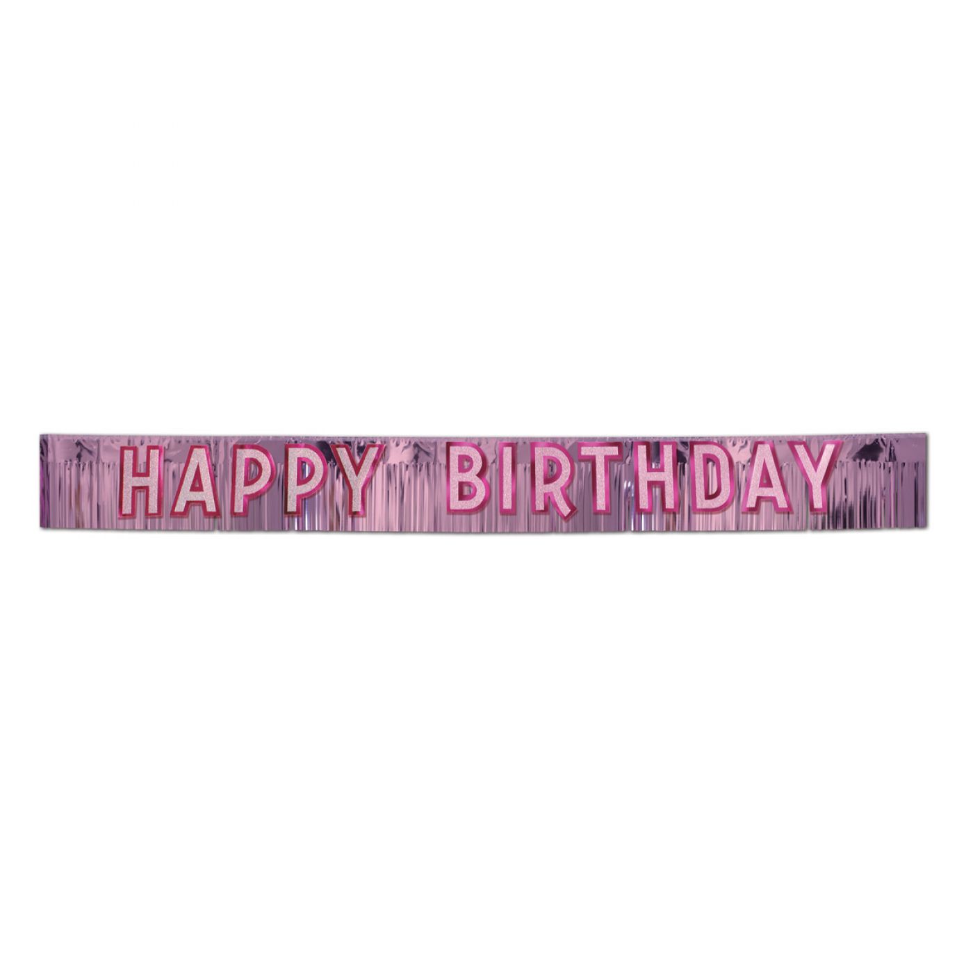 Metallic Happy Birthday Banner (6) image