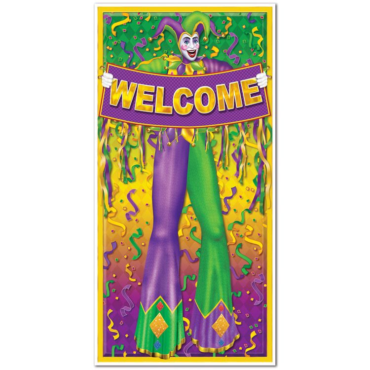 Mardi Gras Door Cover (12) image