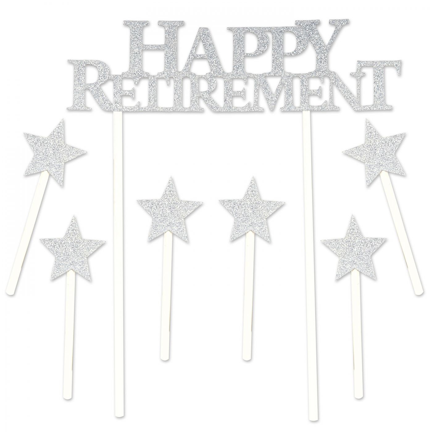 Happy Retirement Cake Topper (12) image
