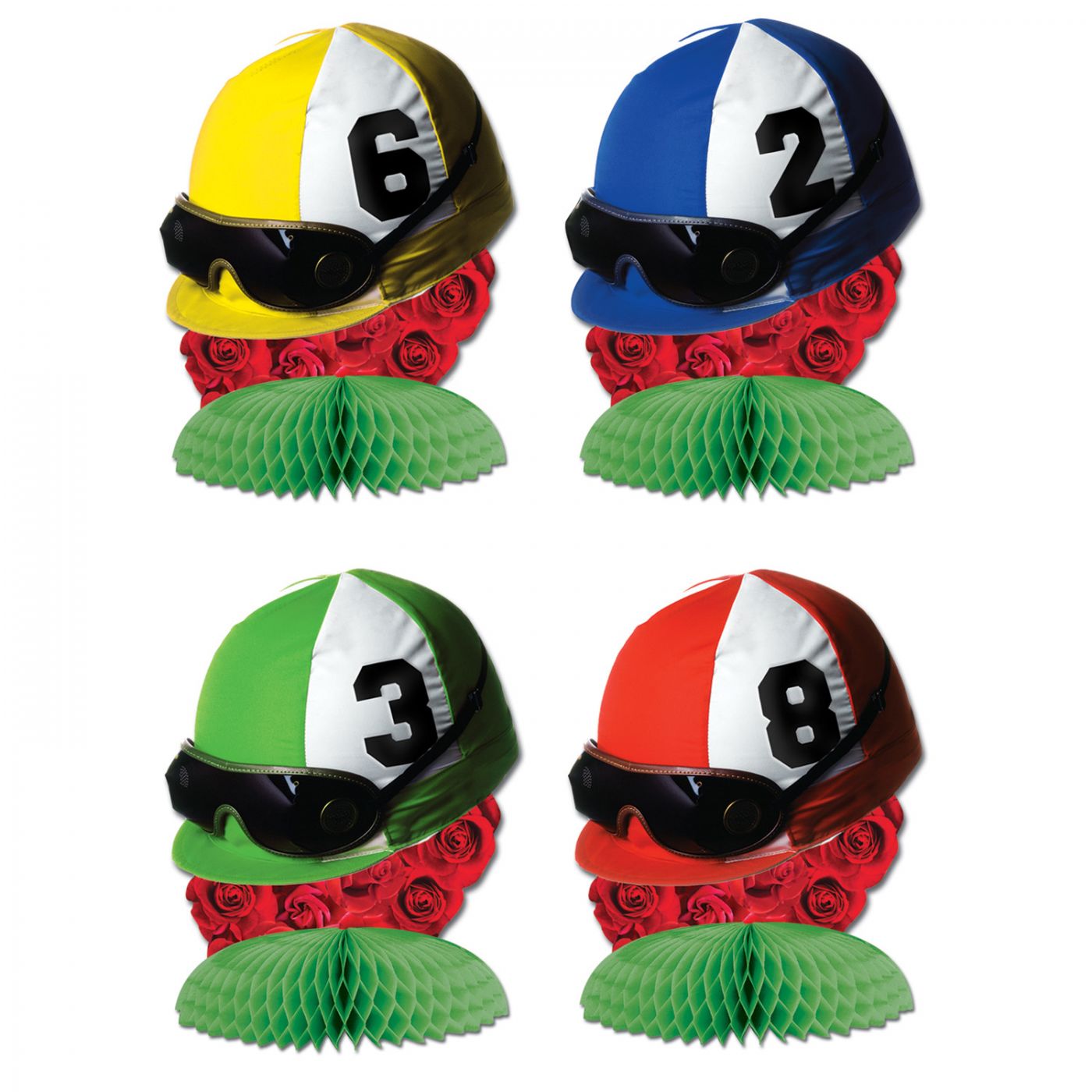 Jockey Helmet Centerpieces (12) image