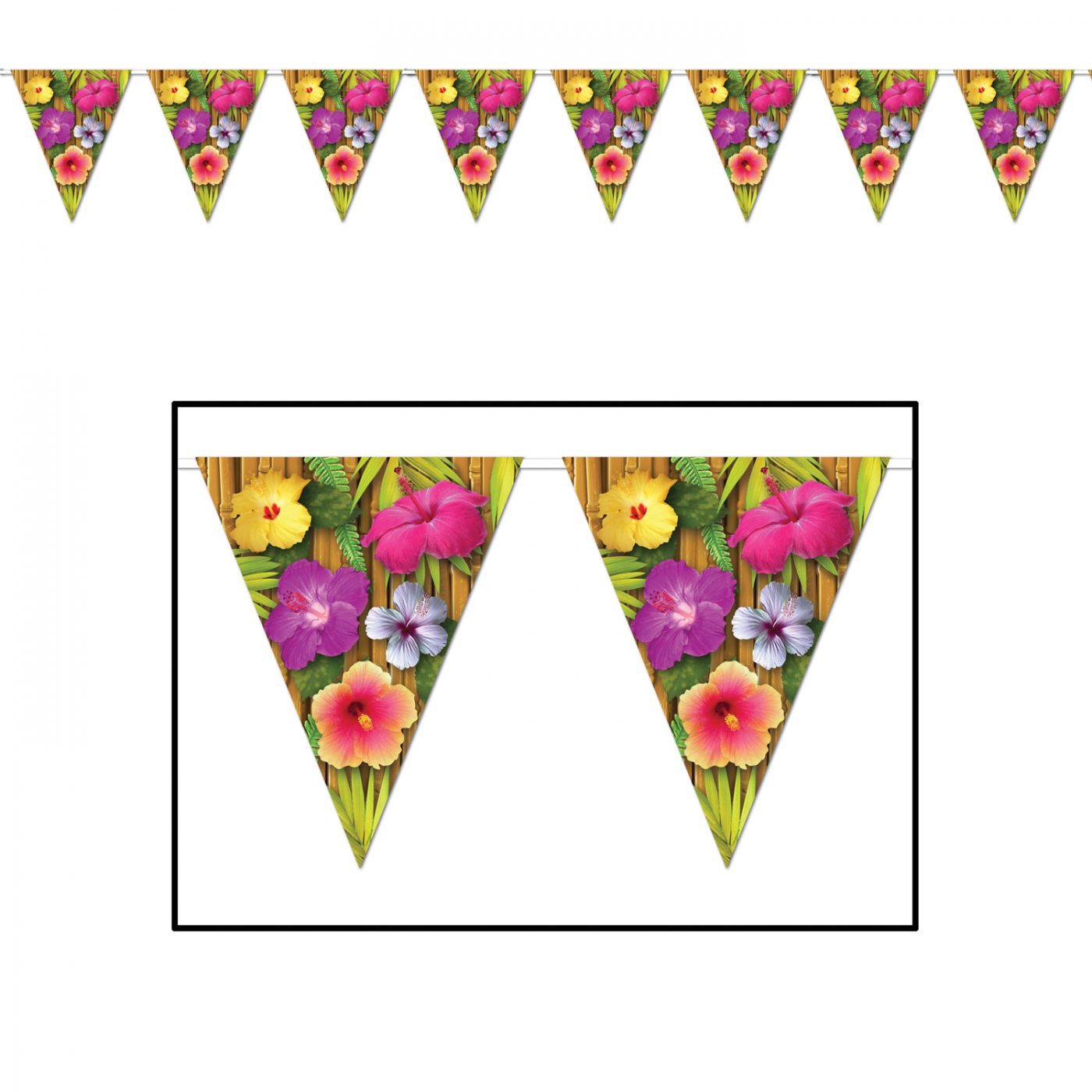 Luau Pennant Banner (12) image