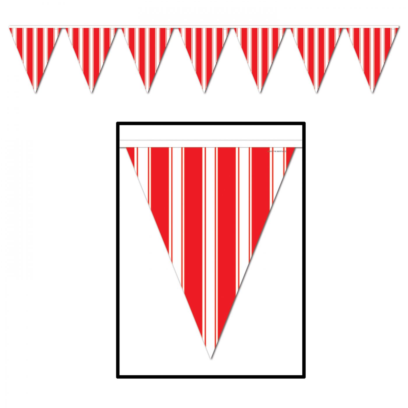 Striped Pennant Banner (12) image