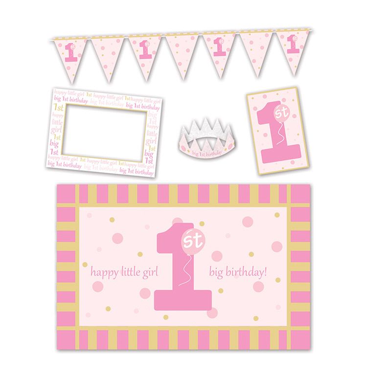 Image of 1st Birthday High Chair Decorating Kit (6)