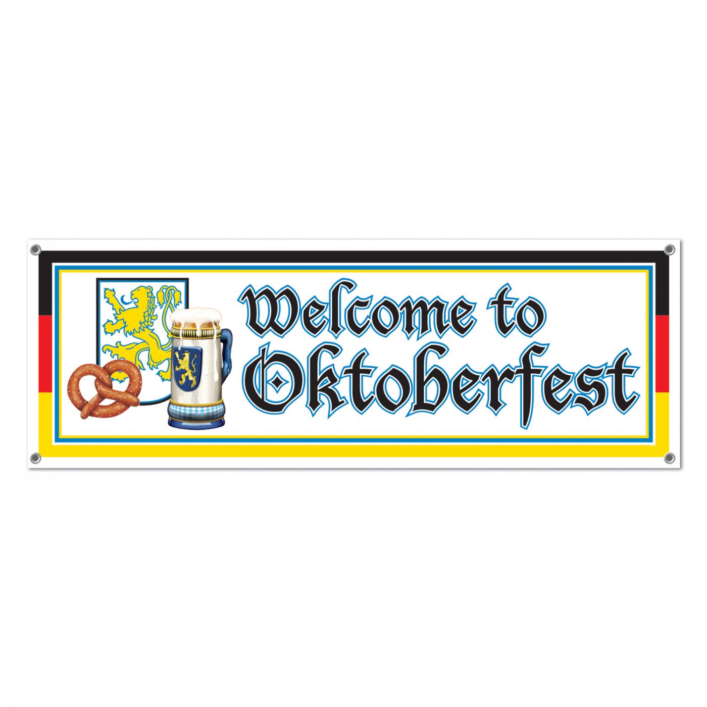 Welcome To Oktoberfest Sign Banner (12) image