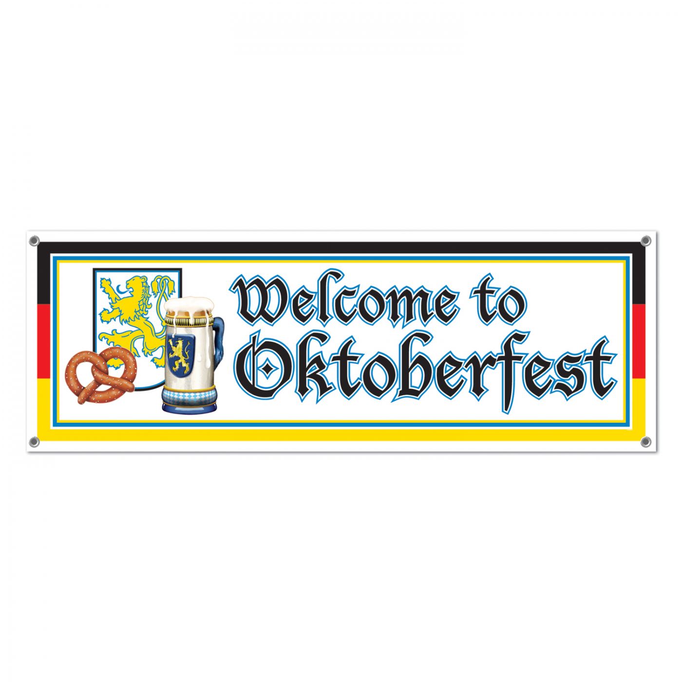 Welcome To Oktoberfest Sign Banner (12) image