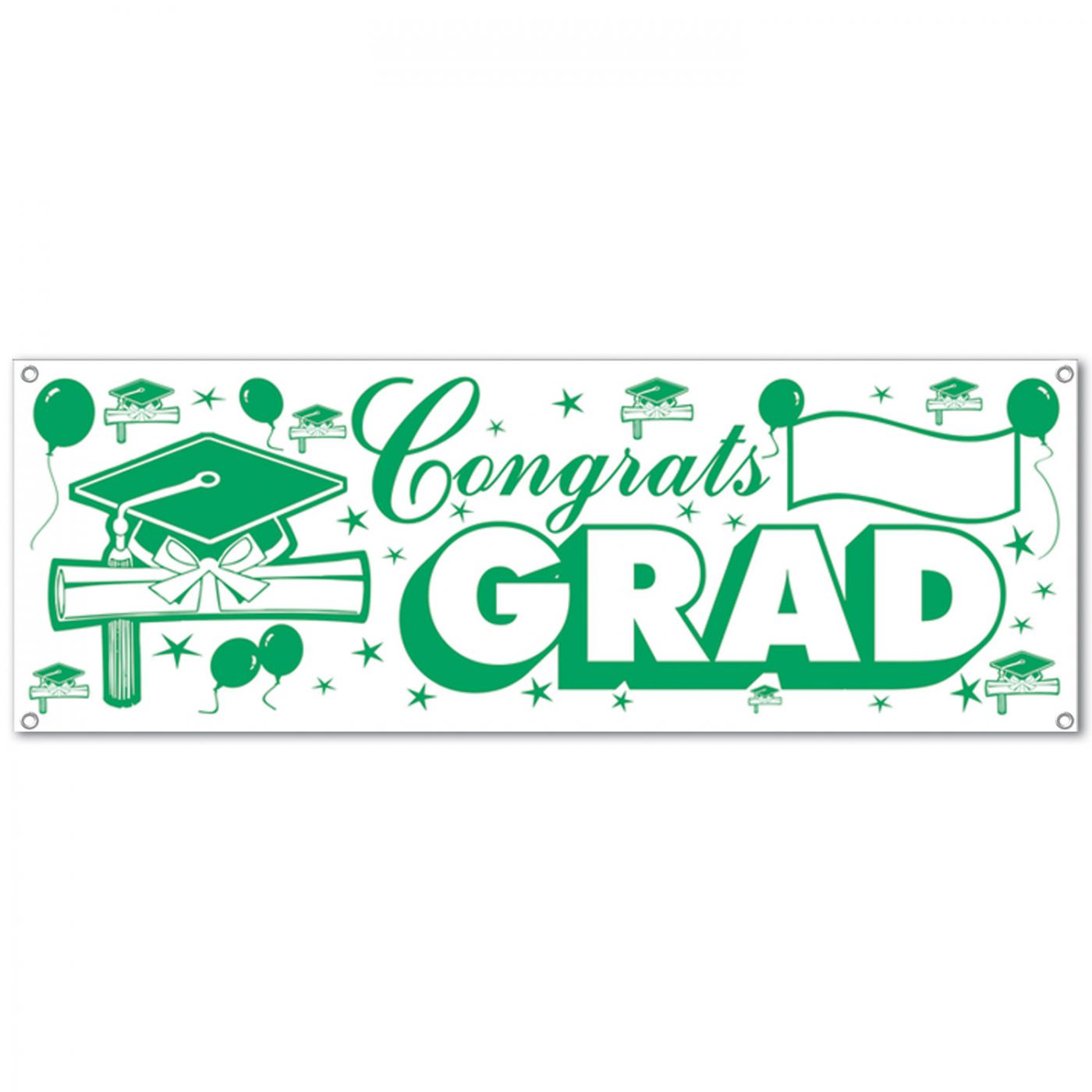 Congrats Grad Sign Banner (12) image