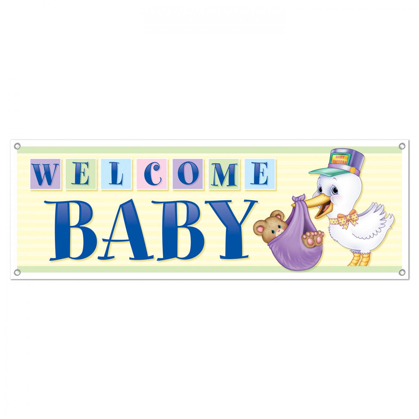 Welcome Baby Sign Banner (12) image
