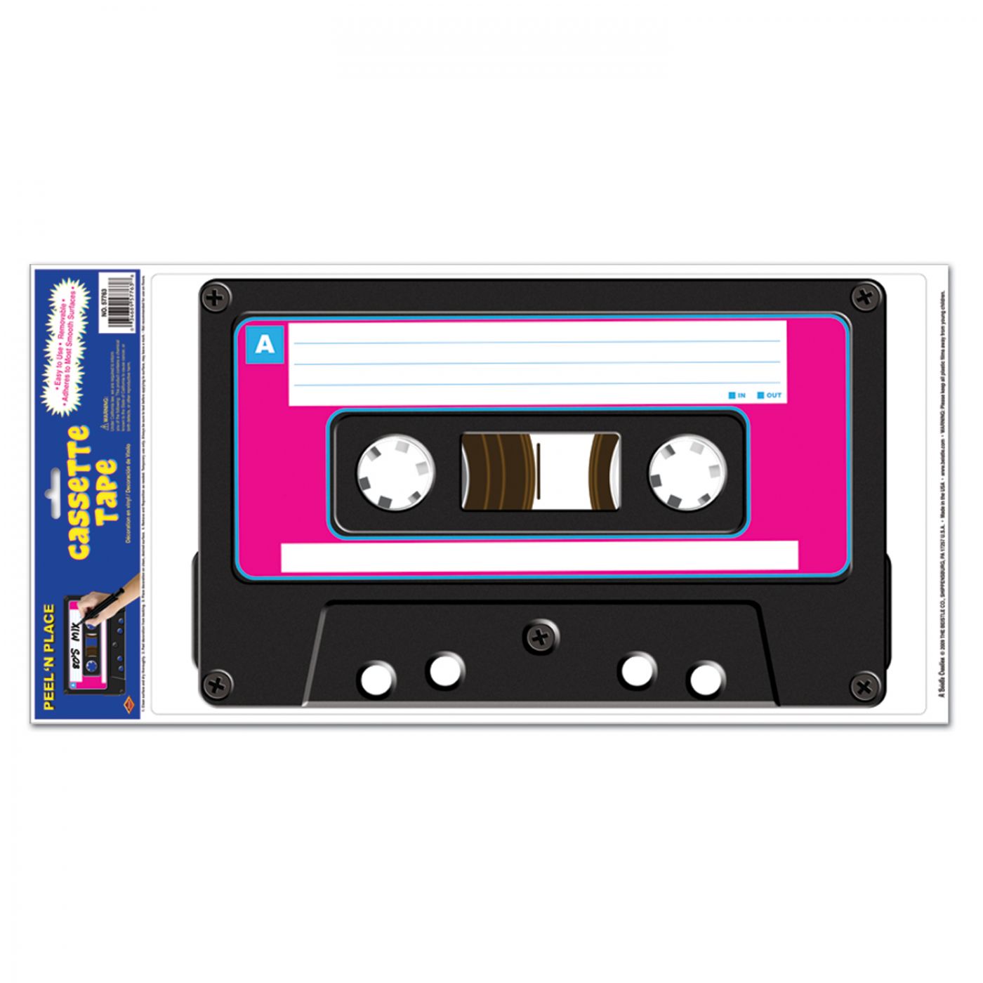 Cassette Tape Peel 'N Place (12) image