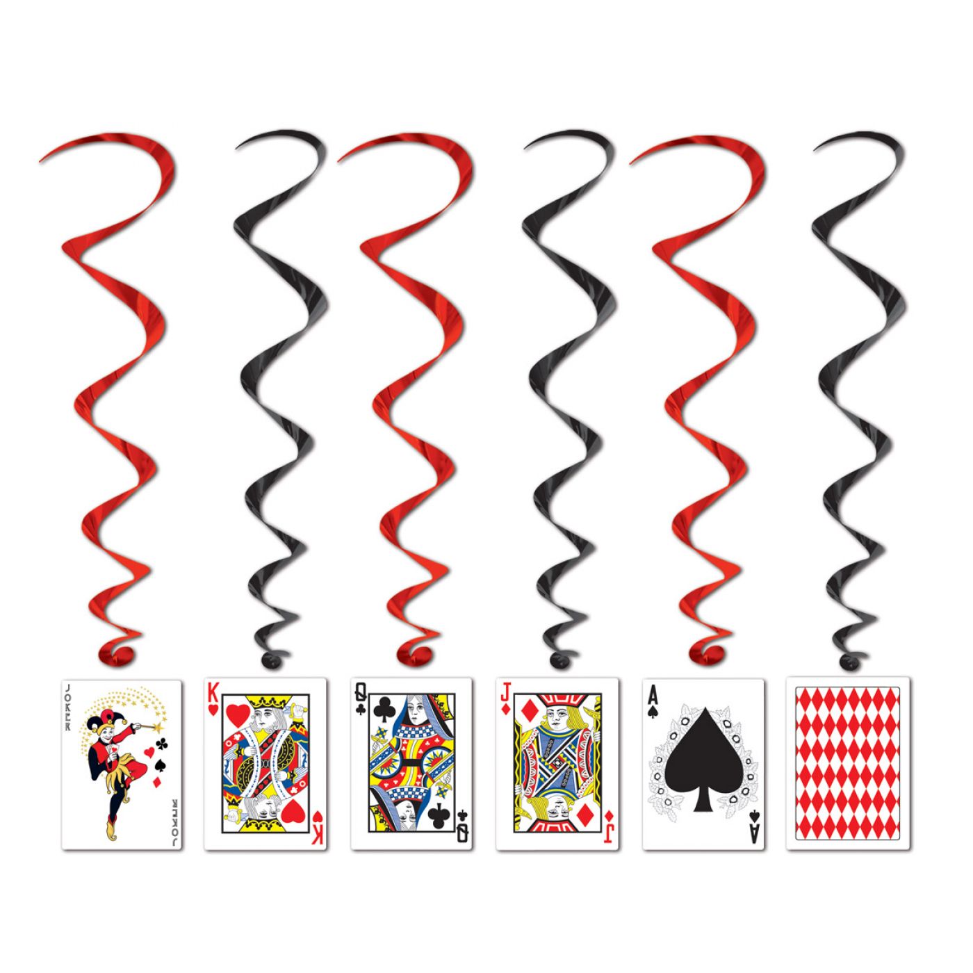 Playing Card Whirls (6) image
