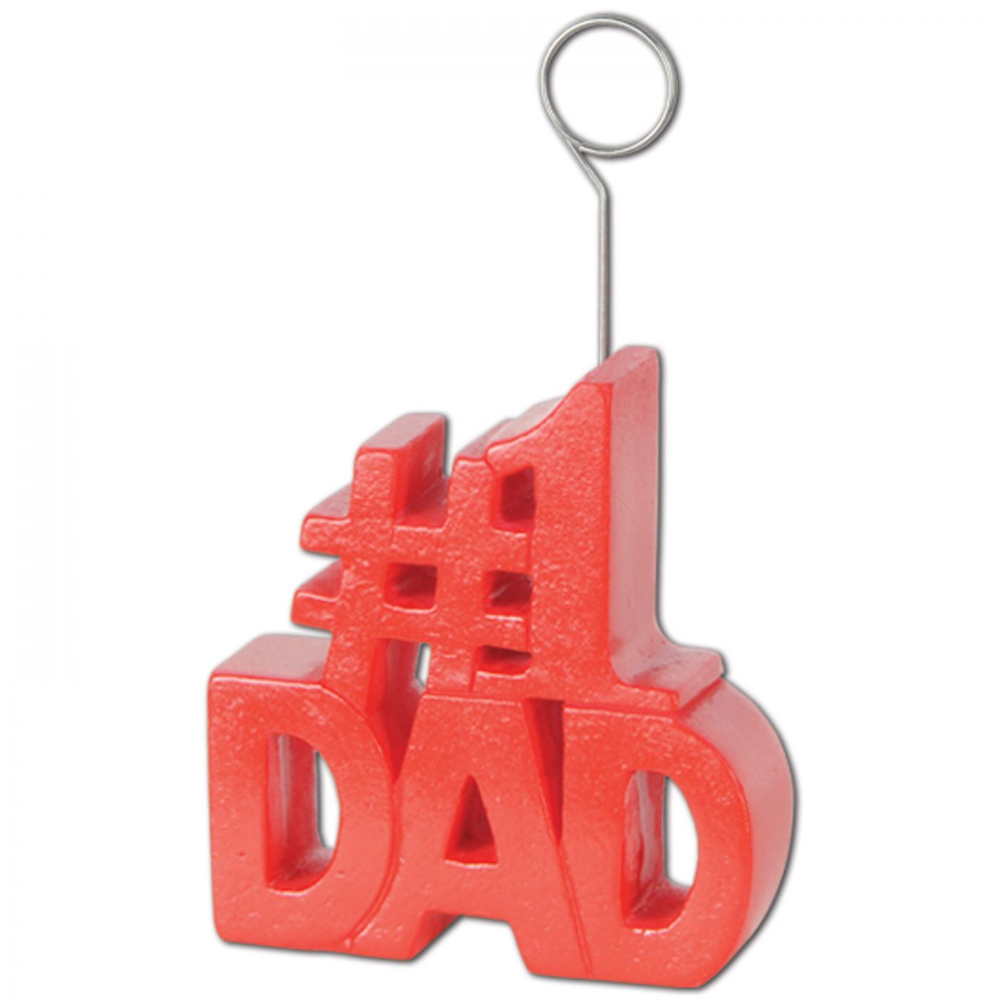 #1 Dad Photo/Balloon Holder (6) image