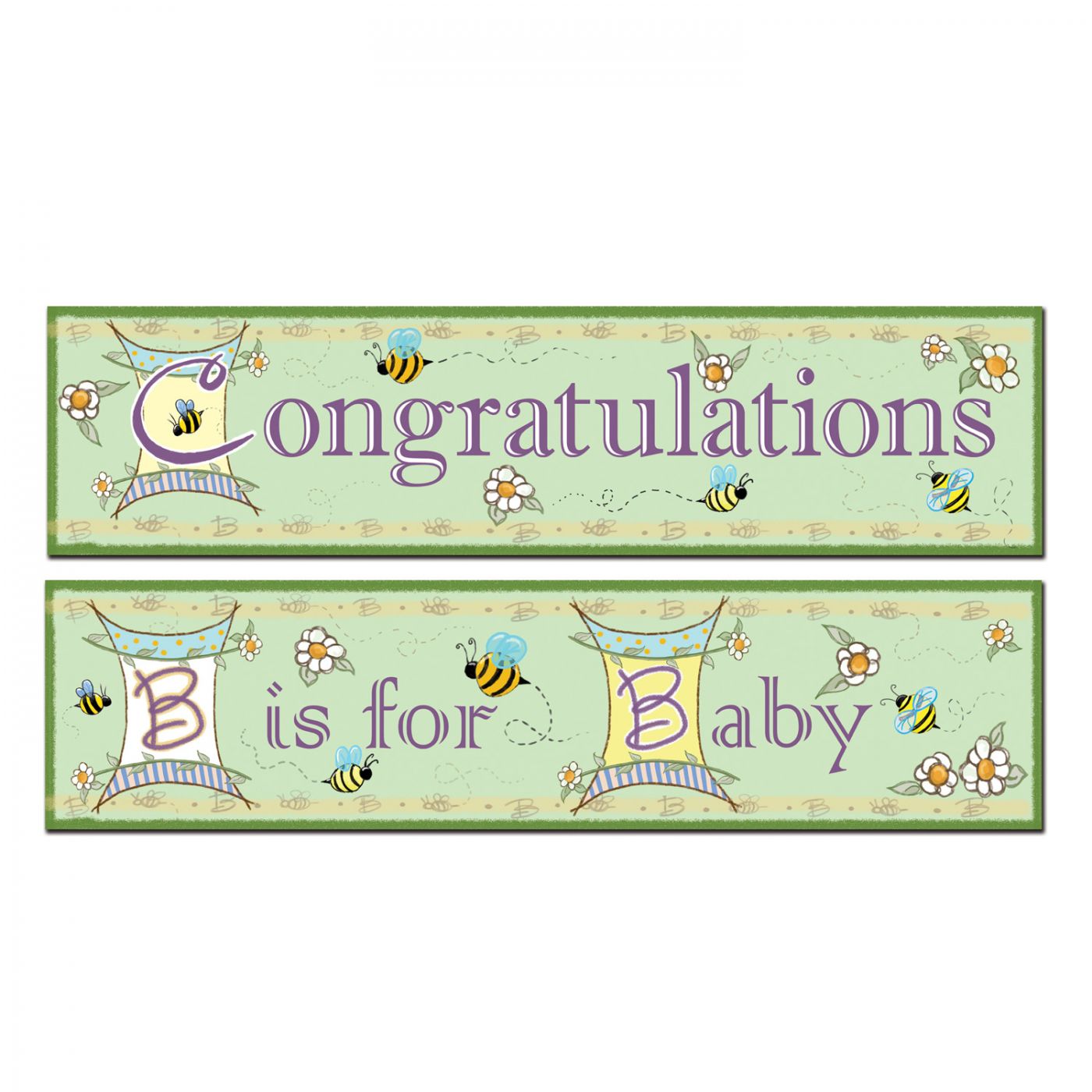 Image of B Is For Baby Banners