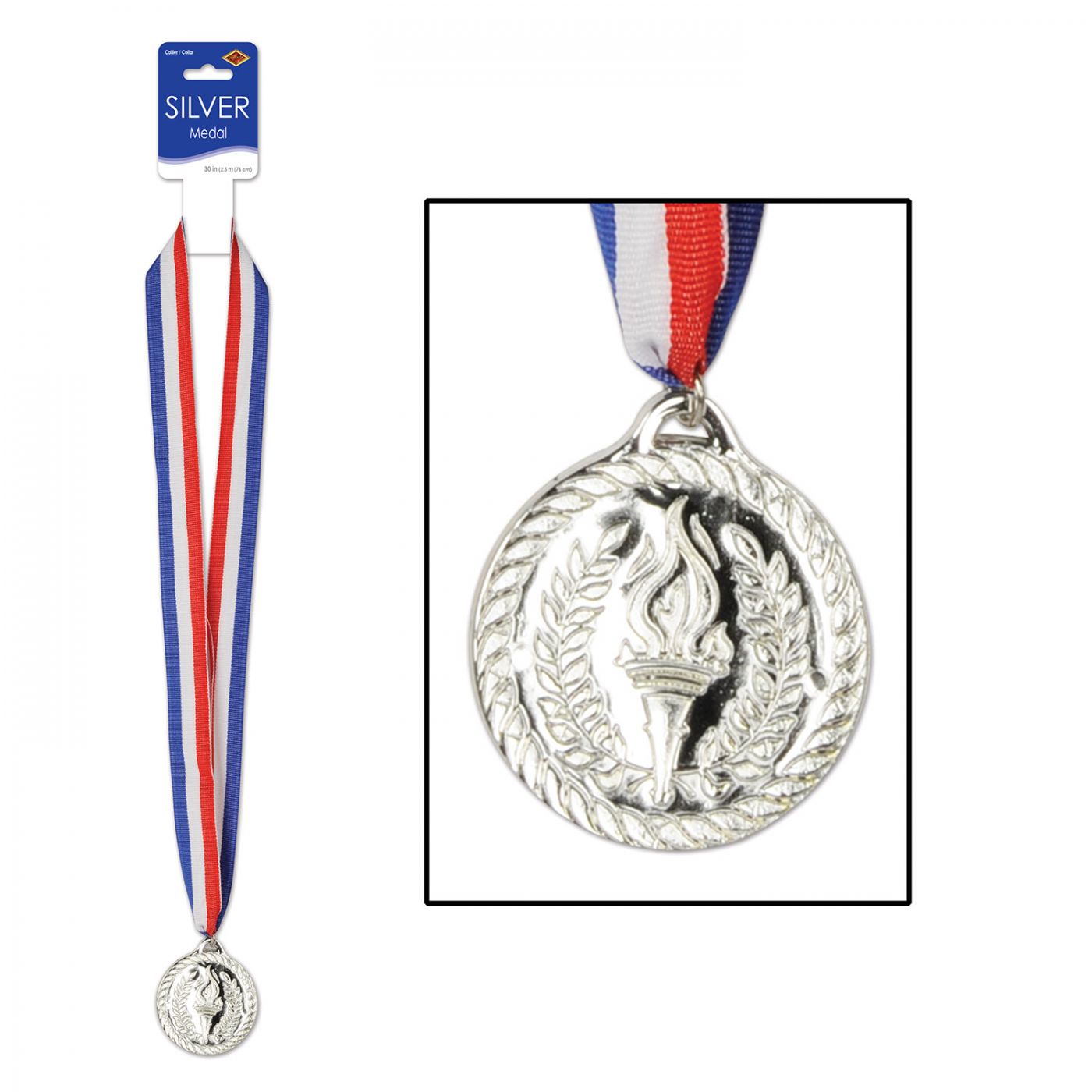 Silver Medal w/Ribbon (12) image