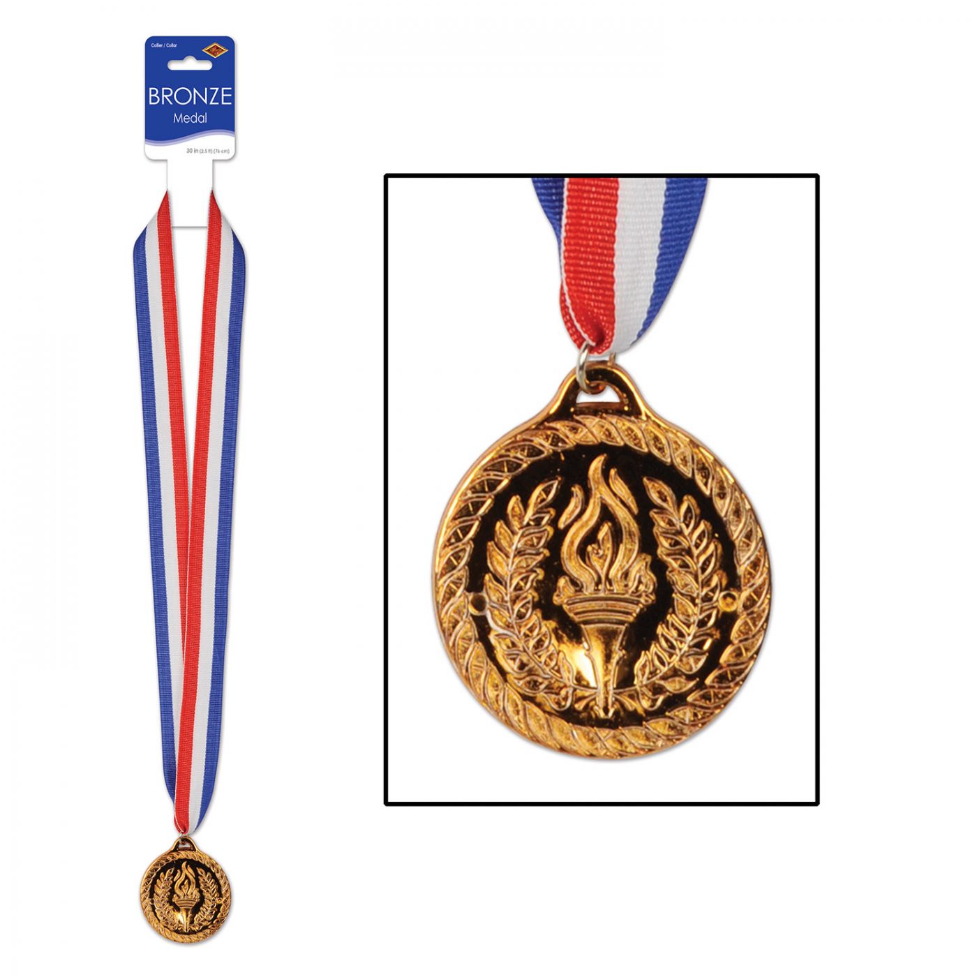 Bronze Medal w/Ribbon (12) image