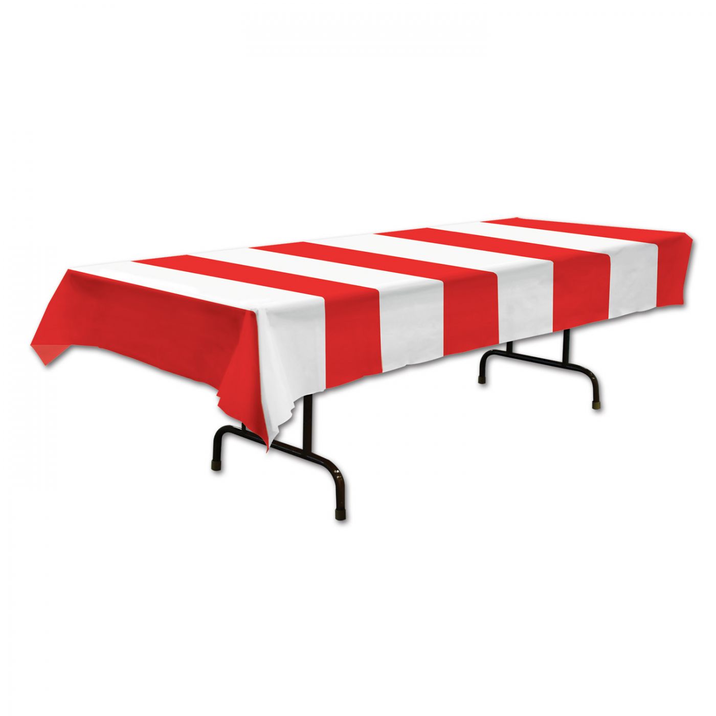 Red & White Stripes Tablecover (12) image